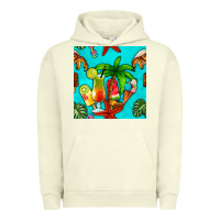Pigment Pistachio summer drinks and ice cream Urban Hoodie - BundleAndBundleShop