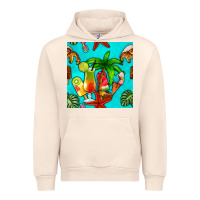 Sandshell summer drinks and ice cream Urban Hoodie - BundleAndBundleShop