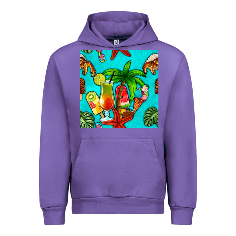 Summer Drinks And Ice Cream Urban Hoodie by BundleAndBundleShop | Teevron