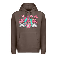Coffee valentines day gnomes Premium Hoodie - Jasminsmagicworld