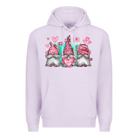 Lilac valentines day gnomes Premium Hoodie - Jasminsmagicworld
