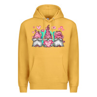 Mustard valentines day gnomes Premium Hoodie - Jasminsmagicworld
