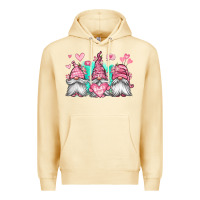 Pina Colada valentines day gnomes Premium Hoodie - Jasminsmagicworld