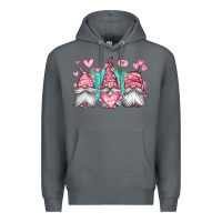 Rock valentines day gnomes Premium Hoodie - Jasminsmagicworld