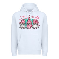 White valentines day gnomes Premium Hoodie - Jasminsmagicworld