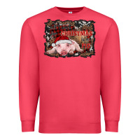Cardinal all i want for christmas is a pig baby Premium Sweatshirt - RanaPortraitStore