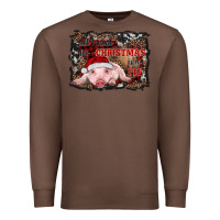 Chestnut all i want for christmas is a pig baby Premium Sweatshirt - RanaPortraitStore