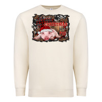 Sandshell all i want for christmas is a pig baby Premium Sweatshirt - RanaPortraitStore