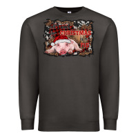 Smoke all i want for christmas is a pig baby Premium Sweatshirt - RanaPortraitStore
