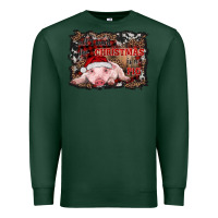Sports Green all i want for christmas is a pig baby Premium Sweatshirt - RanaPortraitStore