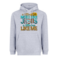 A Little More Like Jesus A Little Less Like Me Heavyweight Hoodie | Teevron