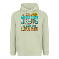 Matcha a little more like jesus a little less like me Heavyweight Hoodie - texasbilliewilder