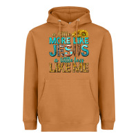 Meerkat a little more like jesus a little less like me Heavyweight Hoodie - texasbilliewilder