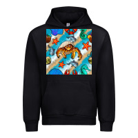 Foreset Green sea animals Urban Hoodie - BundleAndBundleShop