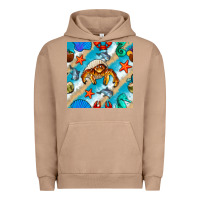Pigment Burro sea animals Urban Hoodie - BundleAndBundleShop