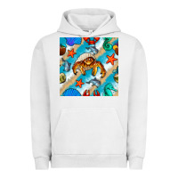 Pigment Lunar Rock sea animals Urban Hoodie - BundleAndBundleShop