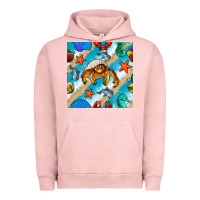 Pigment Salmon sea animals Urban Hoodie - BundleAndBundleShop