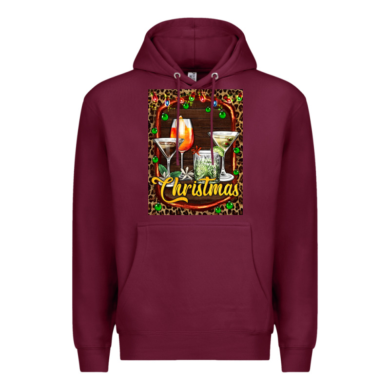 Cocktail Set For Christmas Premium Hoodie by AdoDesignShop | Teevron