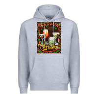 Heather Grey cocktail set for Christmas Premium Hoodie - AdoDesignShop