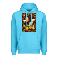 Ocean Blue cocktail set for Christmas Premium Hoodie - AdoDesignShop
