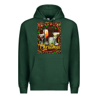 Sports Green cocktail set for Christmas Premium Hoodie - AdoDesignShop