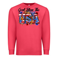 Cardinal god bless the usa Premium Sweatshirt - Zillion Design Studio