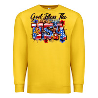 Lemon god bless the usa Premium Sweatshirt - Zillion Design Studio