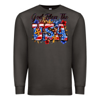 Smoke god bless the usa Premium Sweatshirt - Zillion Design Studio