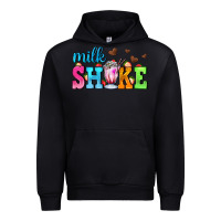 Black milk shake with chocolate heart Urban Hoodie - AdoDesignShop