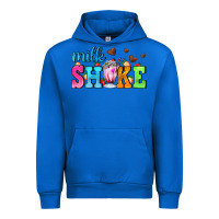 Cobalt milk shake with chocolate heart Urban Hoodie - AdoDesignShop