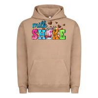 Pigment Burro milk shake with chocolate heart Urban Hoodie - AdoDesignShop
