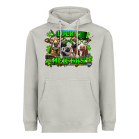 Moon Dust St Patricks Day Lucky Heifers Heavyweight Hoodie - RanaPortraitStore