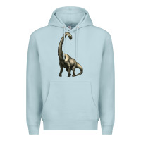 Blue Mist brachiosaurus Premium Hoodie - Artiststas