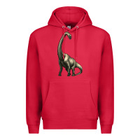 Cardinal brachiosaurus Premium Hoodie - Artiststas