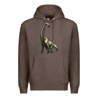 Coffee brachiosaurus Premium Hoodie - Artiststas