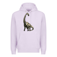 Lilac brachiosaurus Premium Hoodie - Artiststas