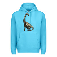 Ocean Blue brachiosaurus Premium Hoodie - Artiststas