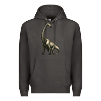 Smoke brachiosaurus Premium Hoodie - Artiststas