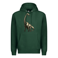 Sports Green brachiosaurus Premium Hoodie - Artiststas