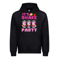Black its shake party with milkshake Urban Hoodie - AdoDesignShop