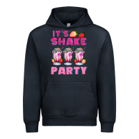 Navy its shake party with milkshake Urban Hoodie - AdoDesignShop