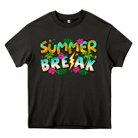 Asphalt Summer Break Heavy Core Tee - CowhideDigitalArt