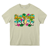 Mossy Summer Break Heavy Core Tee - CowhideDigitalArt
