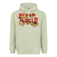Matcha it's my birthday Heavyweight Hoodie - Zillion Design Studio