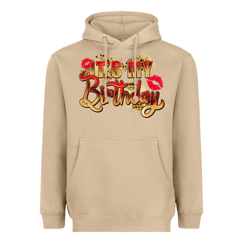 It's My Birthday Heavyweight Hoodie by Zillion Design Studio | Teevron