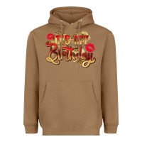 Toasted Coconut it's my birthday Heavyweight Hoodie - Zillion Design Studio