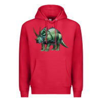 Cardinal dinosaur triceratops Premium Hoodie - Artiststas