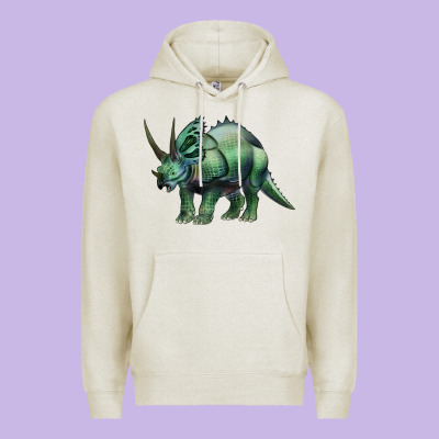 Dinosaur Triceratops Premium Hoodie Designed By Artiststas