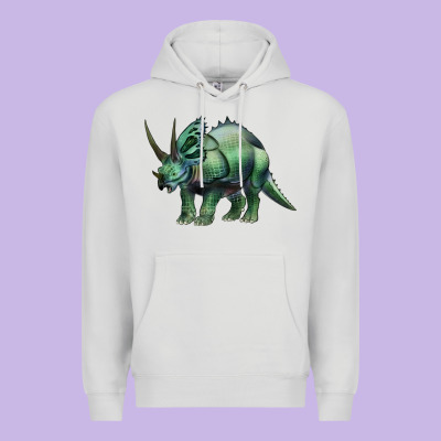 Dinosaur Triceratops Premium Hoodie Designed By Artiststas
