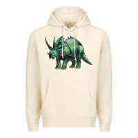 Tofu dinosaur triceratops Premium Hoodie - Artiststas